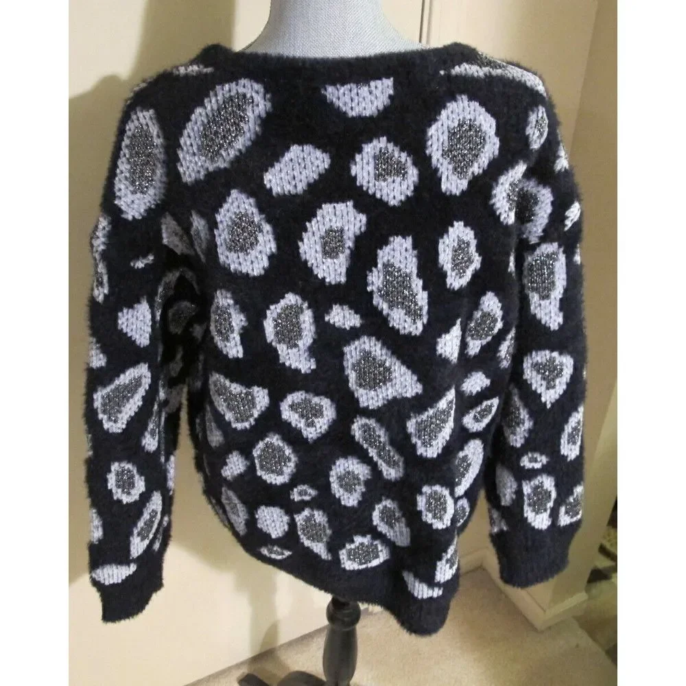 Women's Large Michael Kors Pearl Heather Basics‎ Sweater - NWT